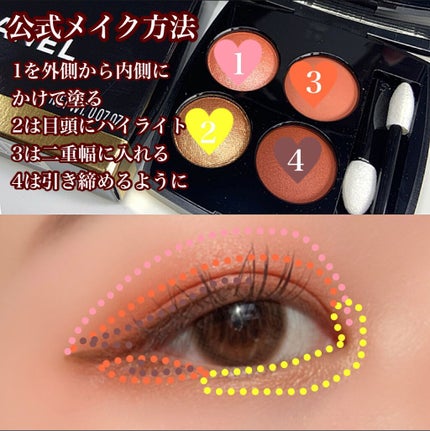 レ キャトル オンブル/CHANEL/アイシャドウパレットを使ったクチコミ(6枚目)