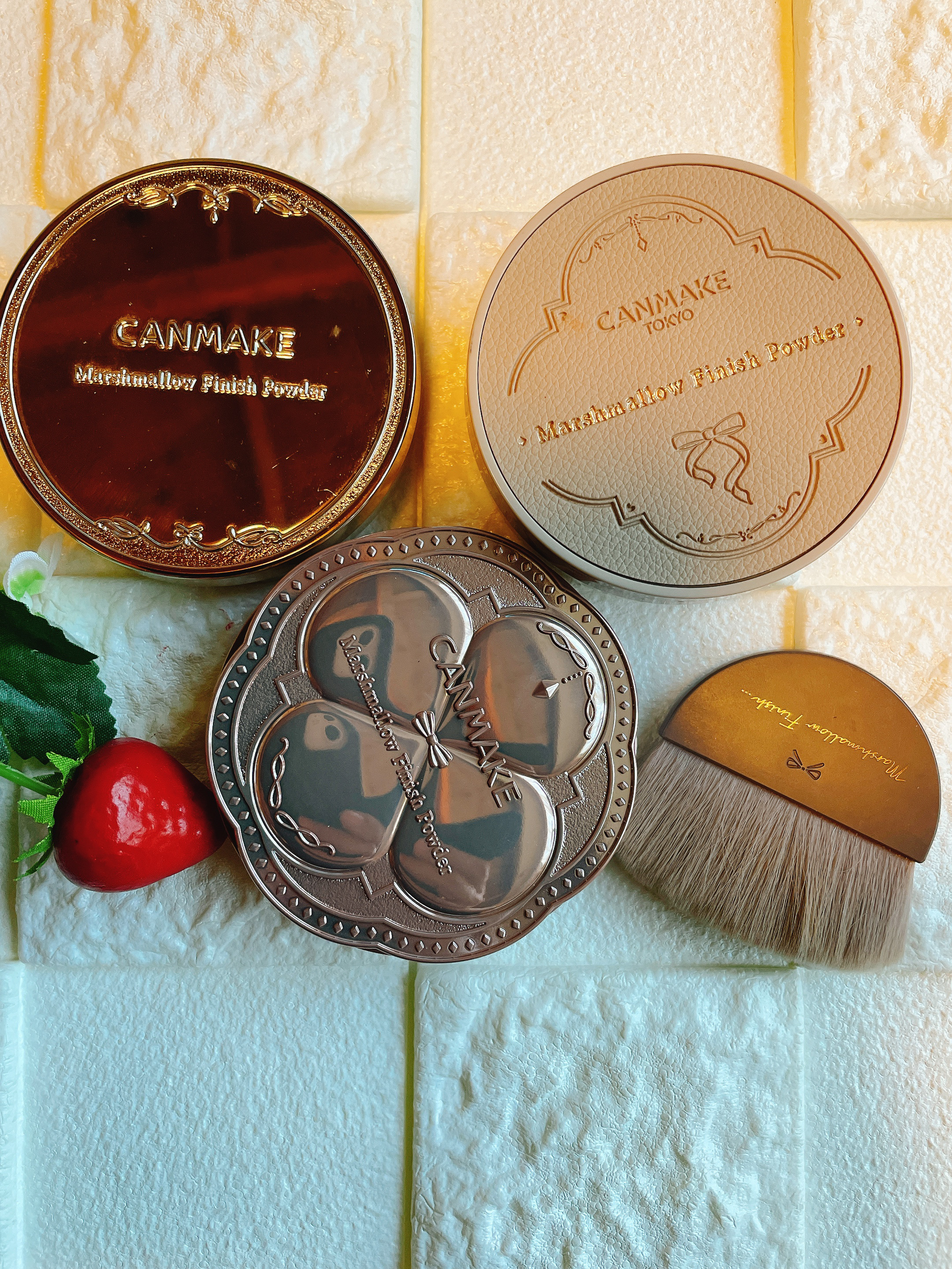 マシュマロフィニッシュパウダーブラシ/キャンメイク/メイクブラシを使ったクチコミ（2枚目）