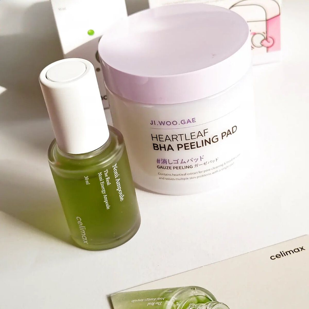 BHA消しゴムピーリングパッド/celimax/トナーパッドを使ったクチコミ（1枚目）