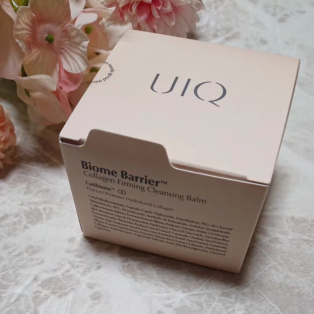 バイオームバリアコラーゲンファーミングクレンジングバーム/UIQ/クレンジングバームを使ったクチコミ（1枚目）