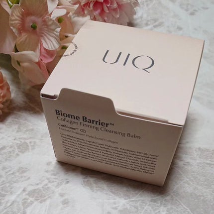 バイオームバリアコラーゲンファーミングクレンジングバーム/UIQ/クレンジングバームを使ったクチコミ(1枚目)