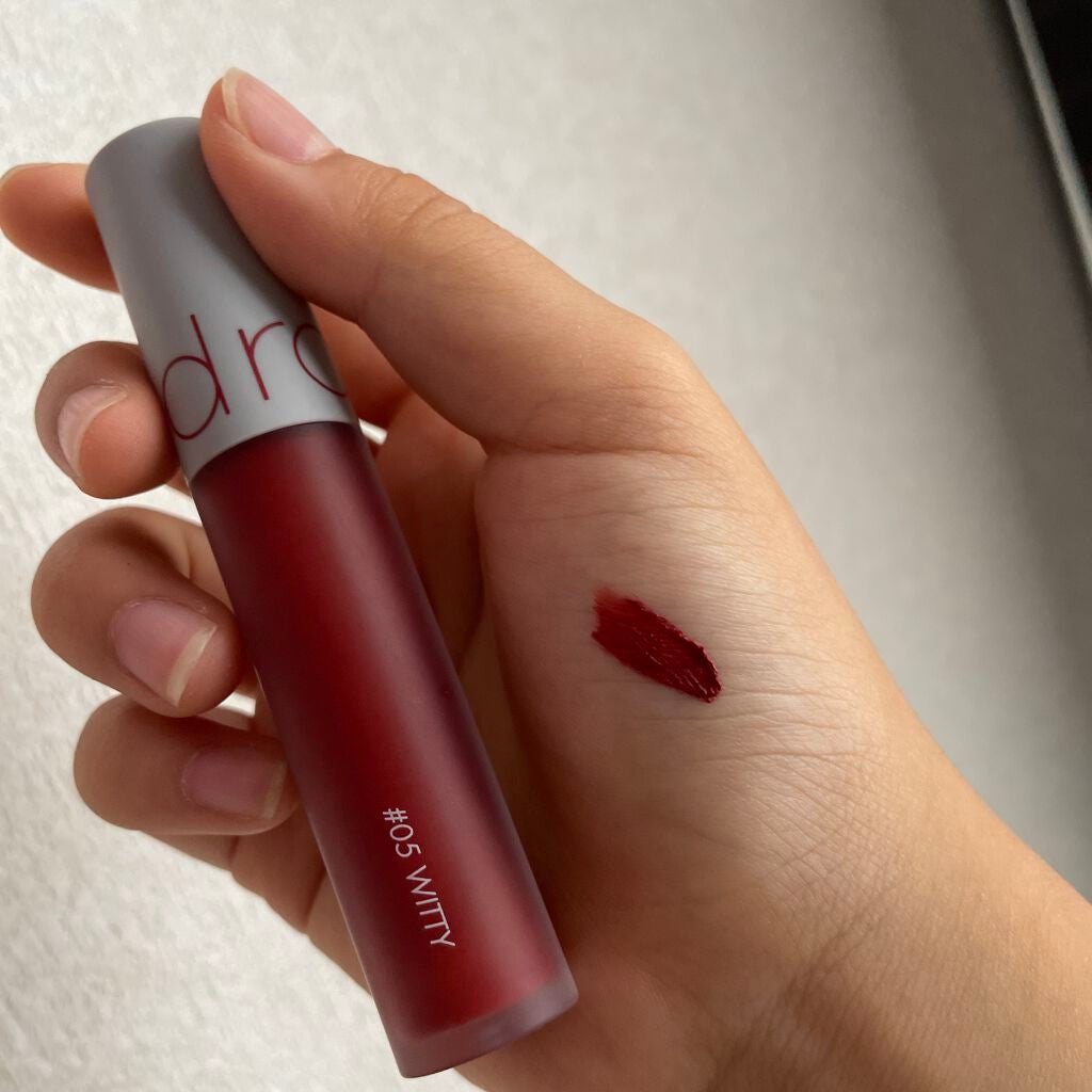 ゼロベルベットティント/rom&nd/リップティントを使ったクチコミ(1枚目)