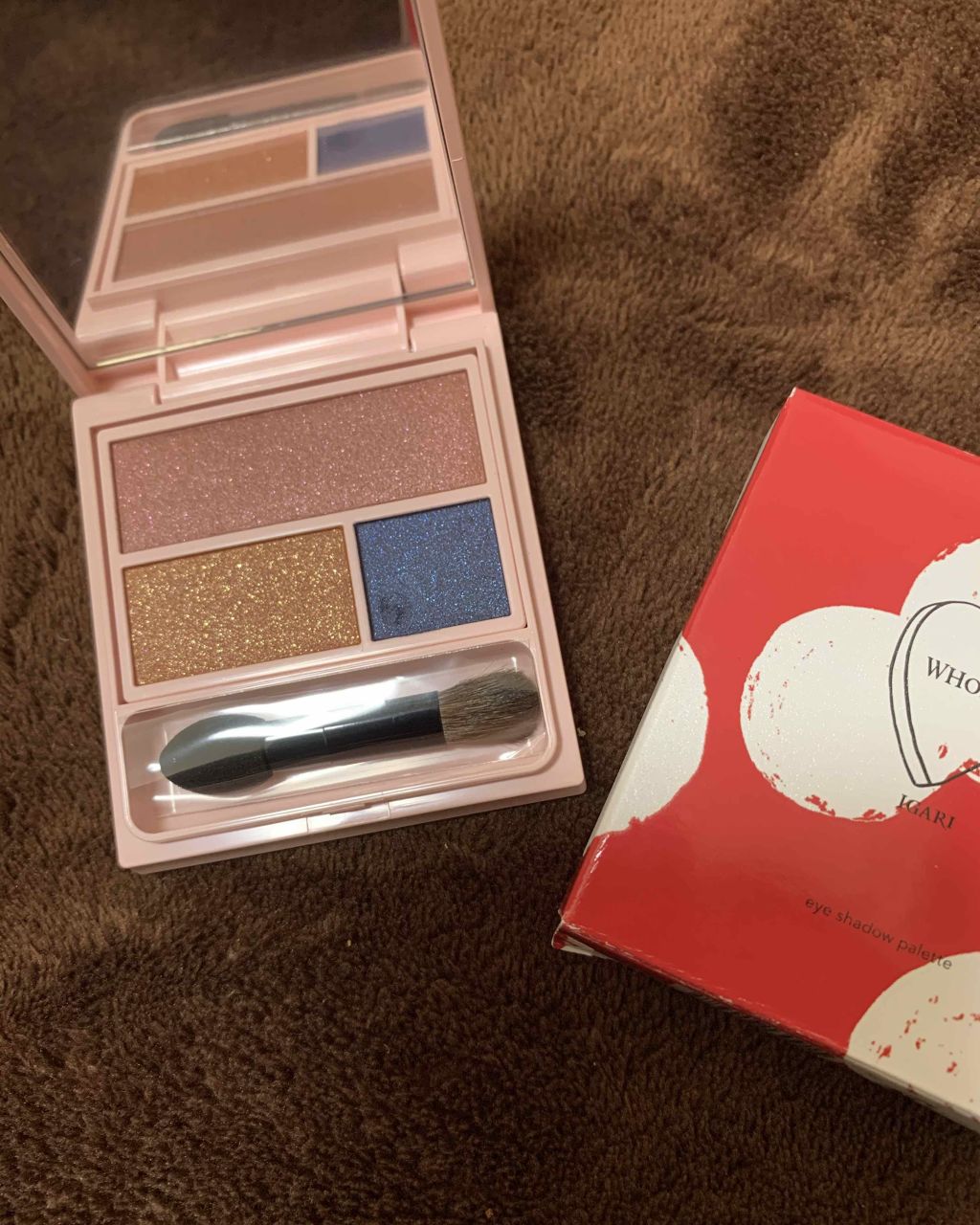 フーミー アイシャドウパレット/WHOMEE/アイシャドウパレットを使ったクチコミ(1枚目)