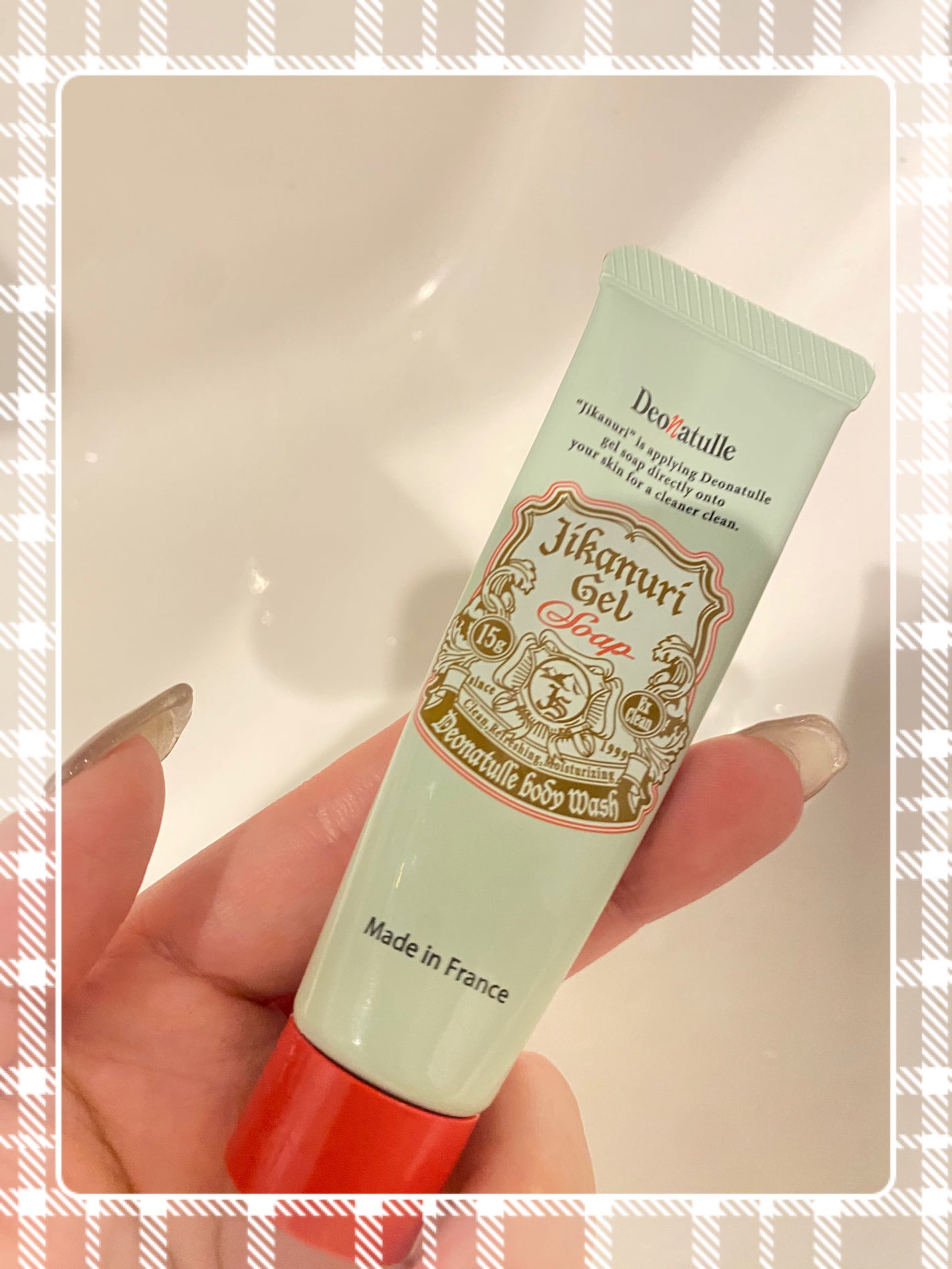 直ヌリジェル石けん/デオナチュレ/ボディソープを使ったクチコミ(1枚目)