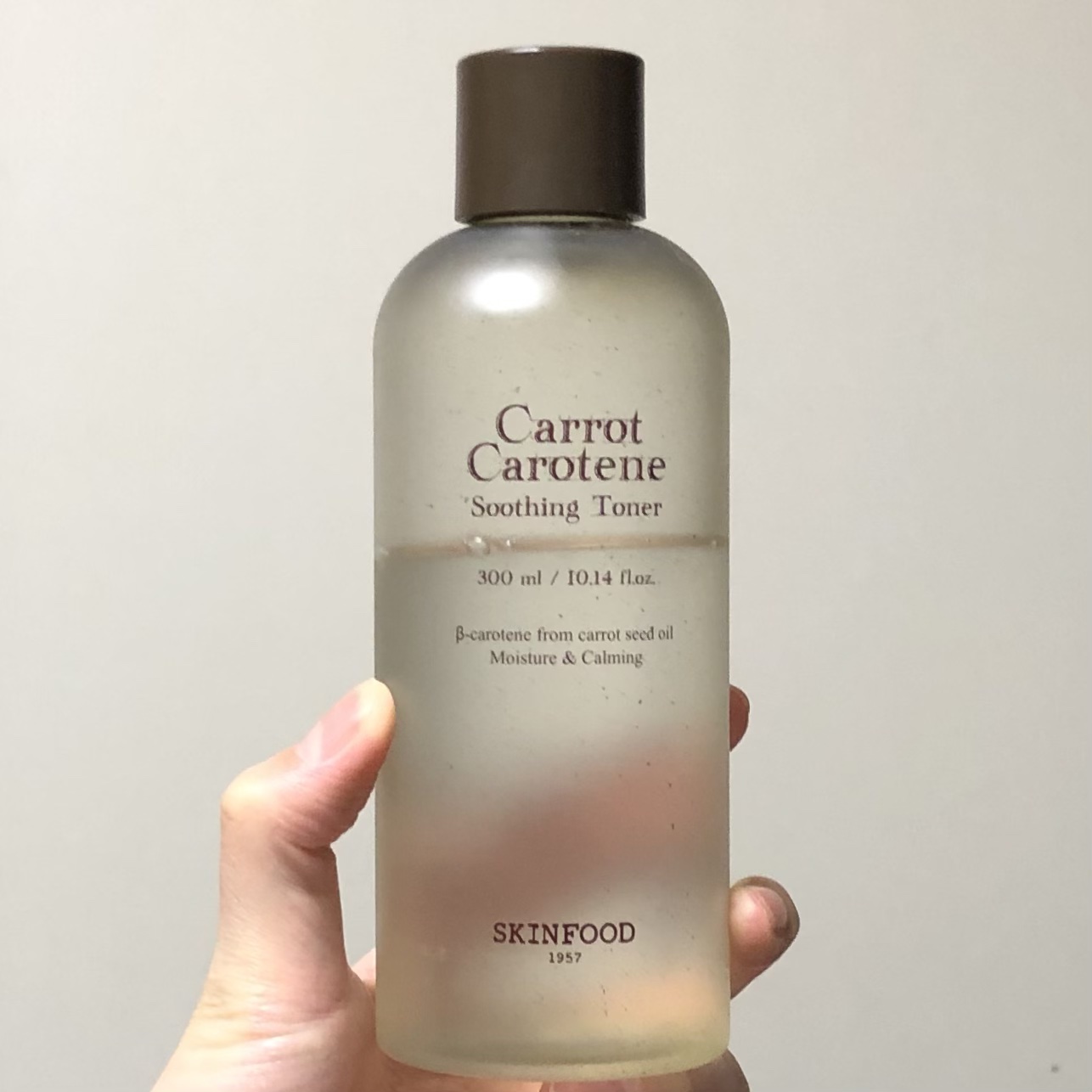 Carrot Carotene Soothing Toner/SKINFOOD/化粧水を使ったクチコミ（1枚目）