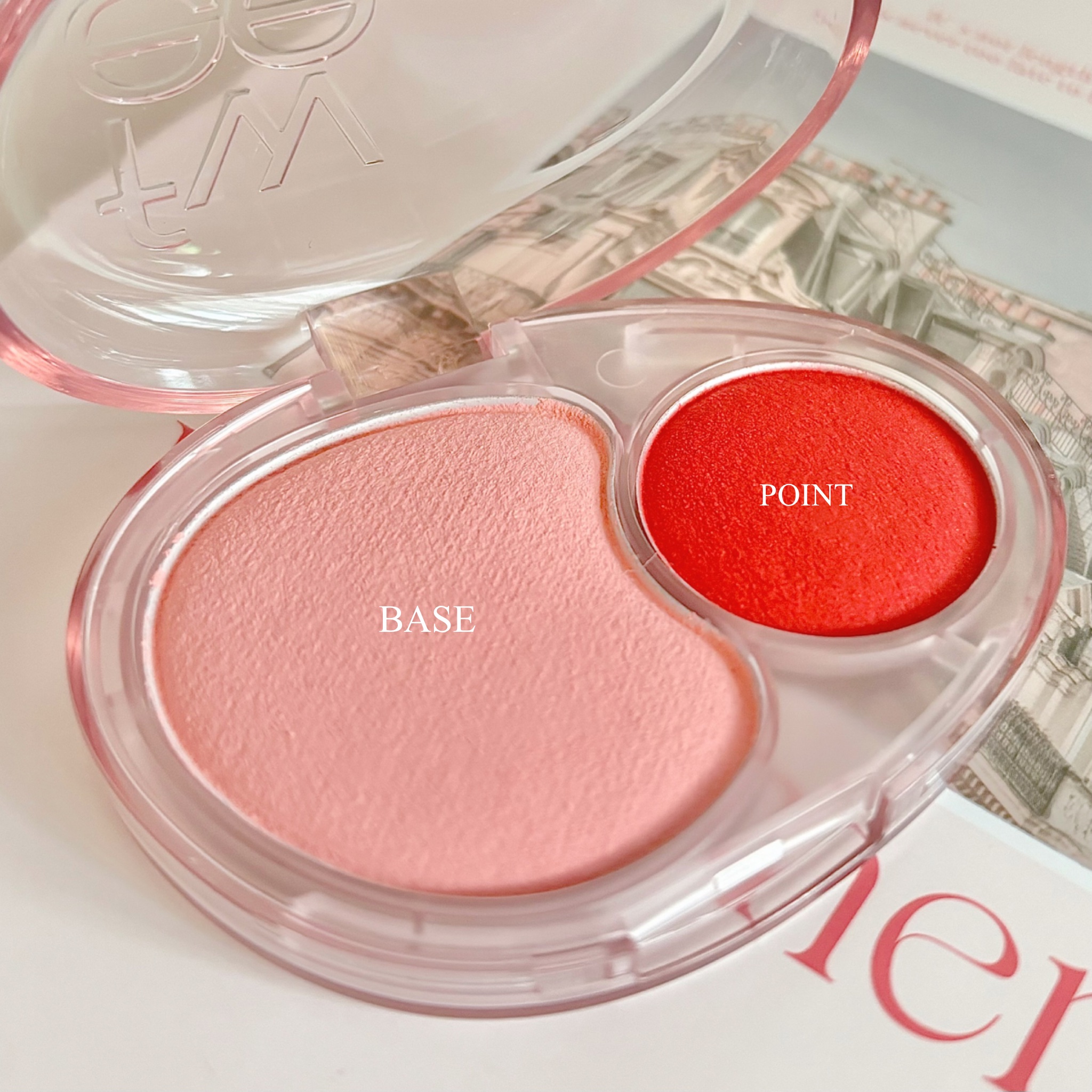 デュアルチークメロウ/fwee/ジェル・クリームチークを使ったクチコミ（3枚目）