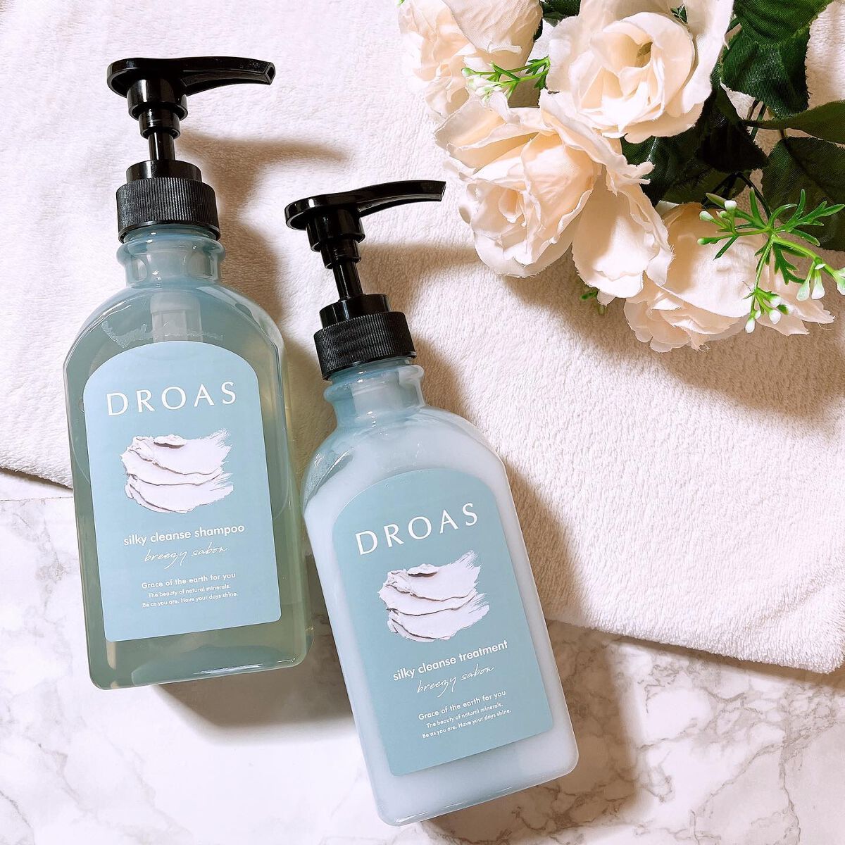 シルキークレンズシャンプー/トリートメント/DROAS/市販シャンプーを使ったクチコミ(1枚目)