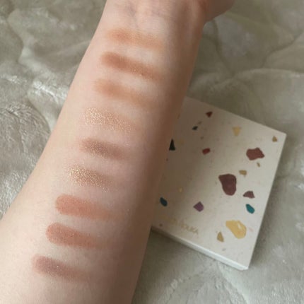 TERRAZZO Shadow palette/HOLIKA HOLIKA/アイシャドウパレットを使ったクチコミ(1枚目)