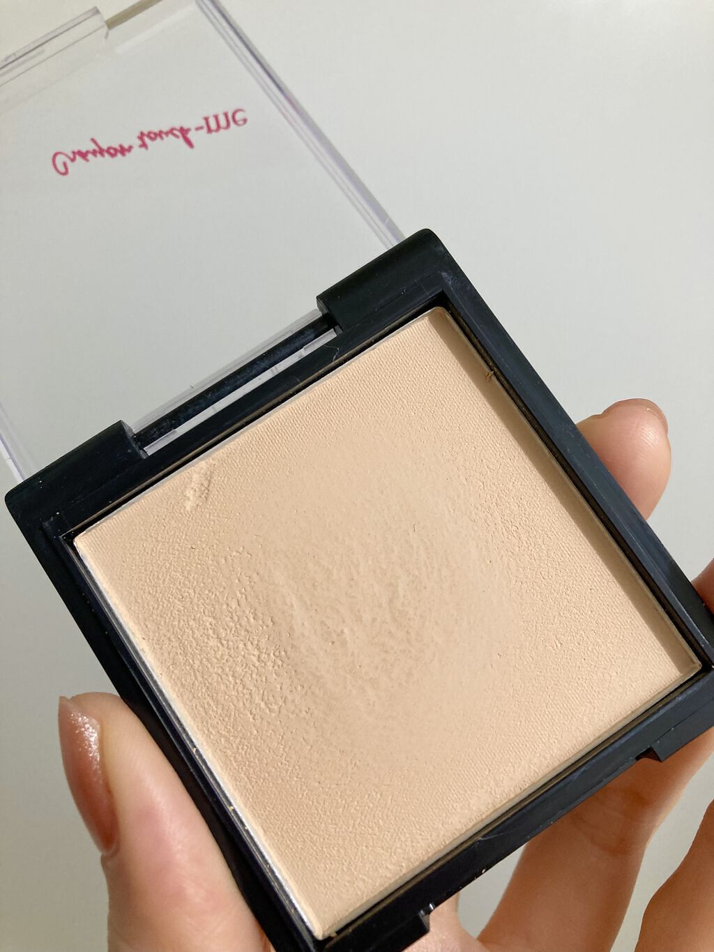 STパウダーファンデ ピンクオークル/crayontouch-me/パウダーファンデーションを使ったクチコミ（2枚目）