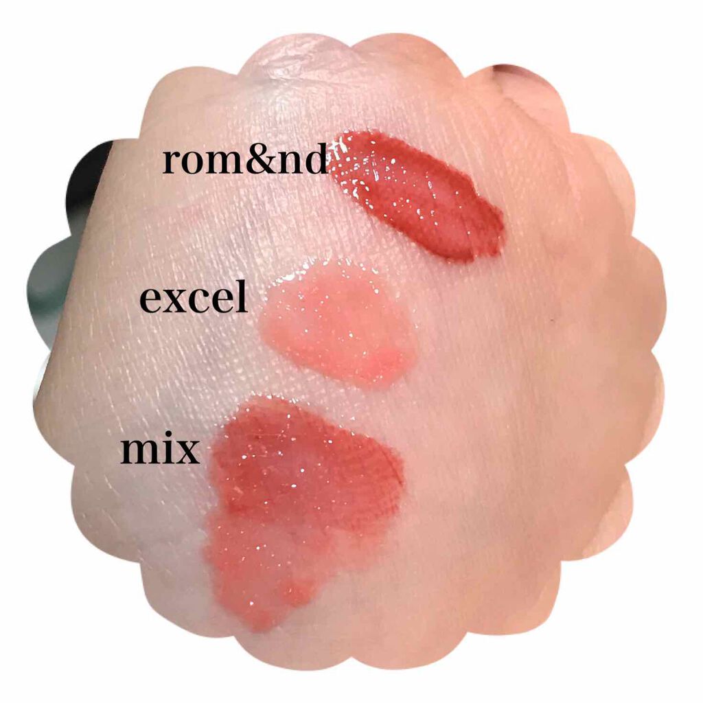 ニュアンスグロスオイル/excel/リップグロスを使ったクチコミ（2枚目）