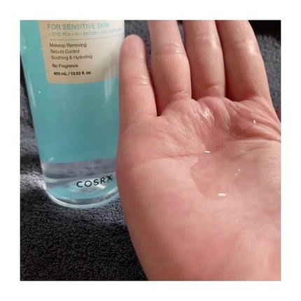 弱酸性 ナイアシンアミド ミセラークレンジングウォーター/COSRX/クレンジングウォーターを使ったクチコミ(6枚目)