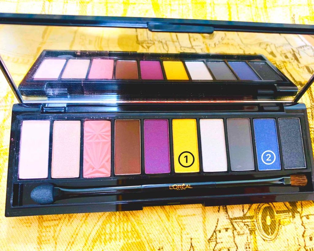 カラーリッシュ ラ パレット ヌード 03 オンブレ/ロレアル パリ/アイシャドウパレットを使ったクチコミ（2枚目）