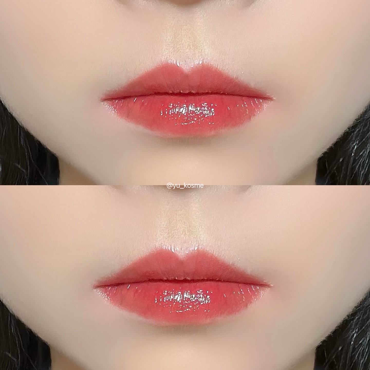 ジューシーラスティングティント/rom&nd/リップティントを使ったクチコミ（3枚目）