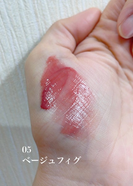 ジェルフィットティント/AMUSE/リップティントを使ったクチコミ(3枚目)