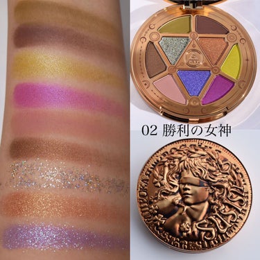 GODDESS 9 EYESHADOW/SUSISU/パウダーアイシャドウを使ったクチコミ（4枚目）