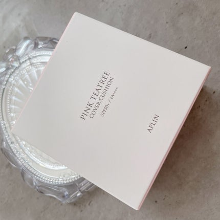 ピンクティーツリーカバークッション/APLIN/クッションファンデーションを使ったクチコミ(3枚目)