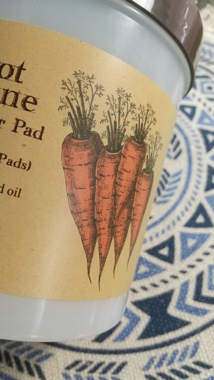 キャロットカロテン カーミングウォーターパッド/SKINFOOD/トナーパッドを使ったクチコミ(1枚目)