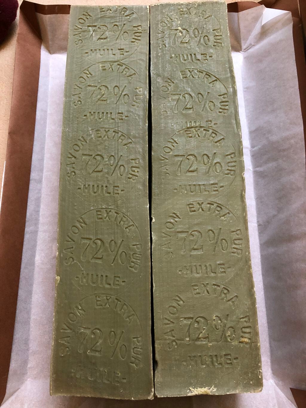 サボン・ド・マルセイユ オリーブ/メートル・サボン・ド・マルセイユ/ボディ石鹸を使ったクチコミ(1枚目)