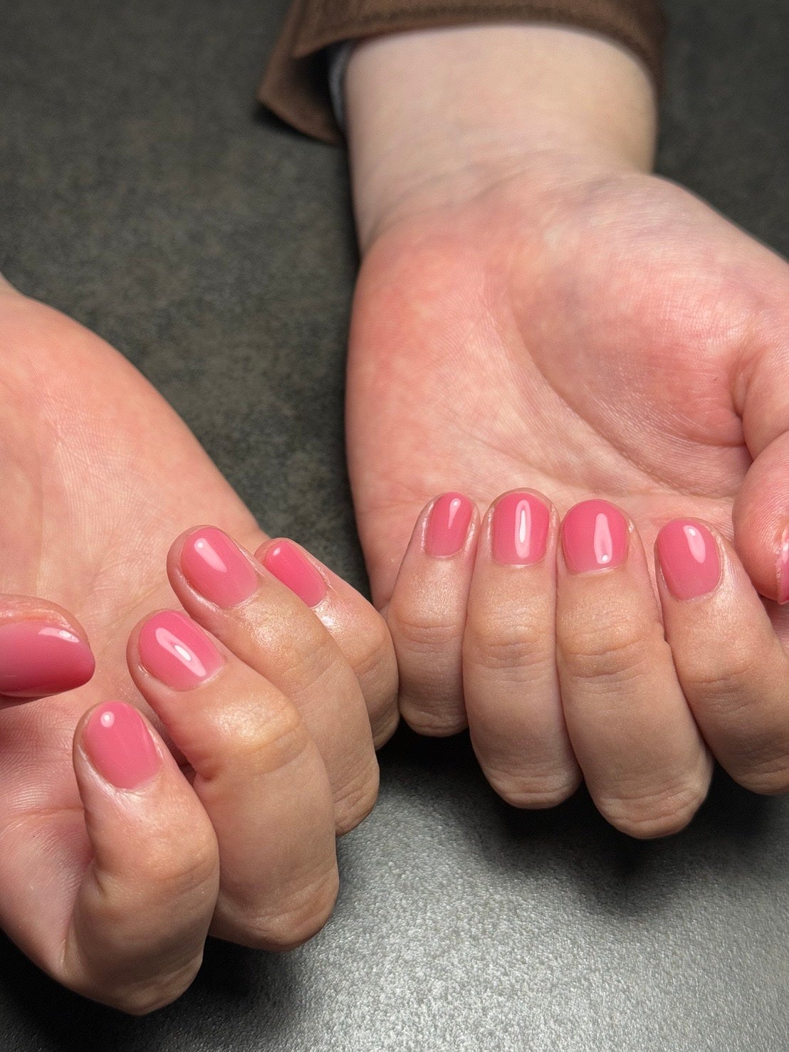 めい🌷フォロバ100 on LIPS 「ネイルサロンでネイルしてもらったらすごく綺麗なピンク色🩷@ma..」(3枚目)