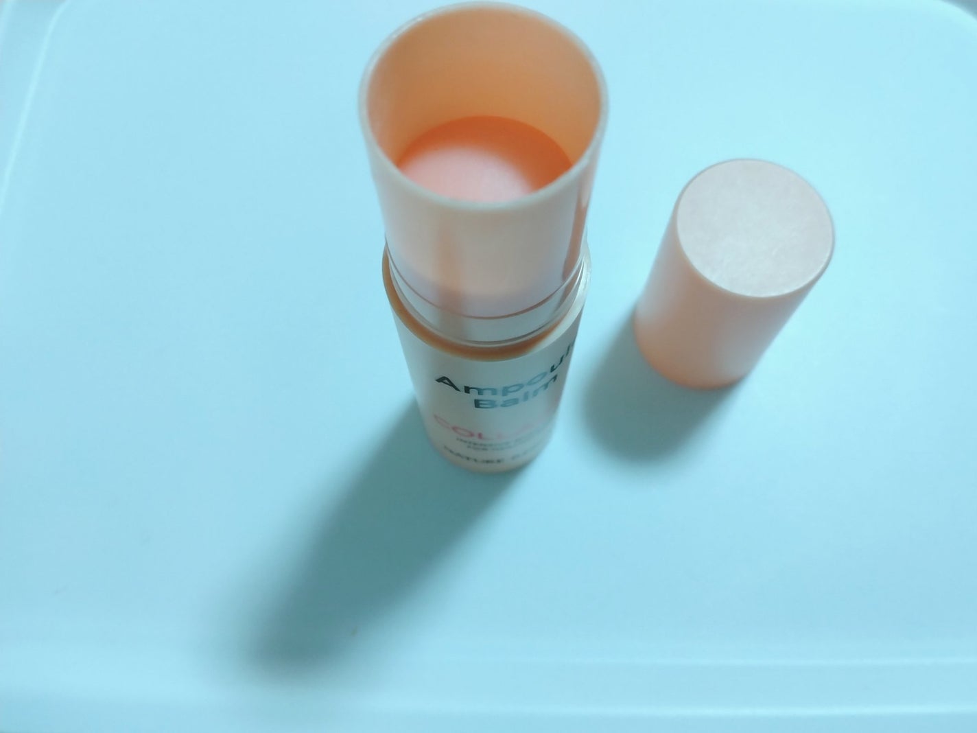 スティック美容液(コラーゲン)/ネイチャーリパブリック/フェイスバームを使ったクチコミ(4枚目)