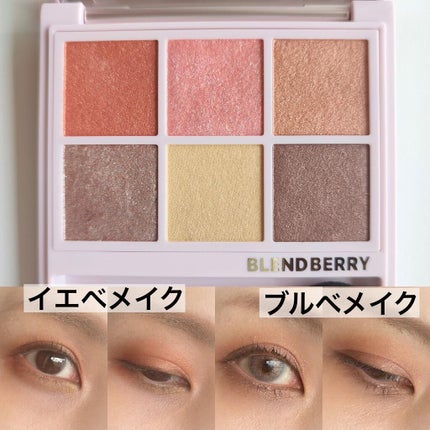 オーラクリエイション/BLEND BERRY/アイシャドウパレットを使ったクチコミ(8枚目)