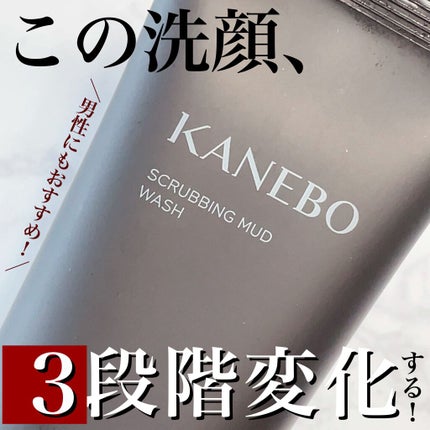 スクラビング マッド ウォッシュ/KANEBO/洗顔フォームを使ったクチコミ(1枚目)