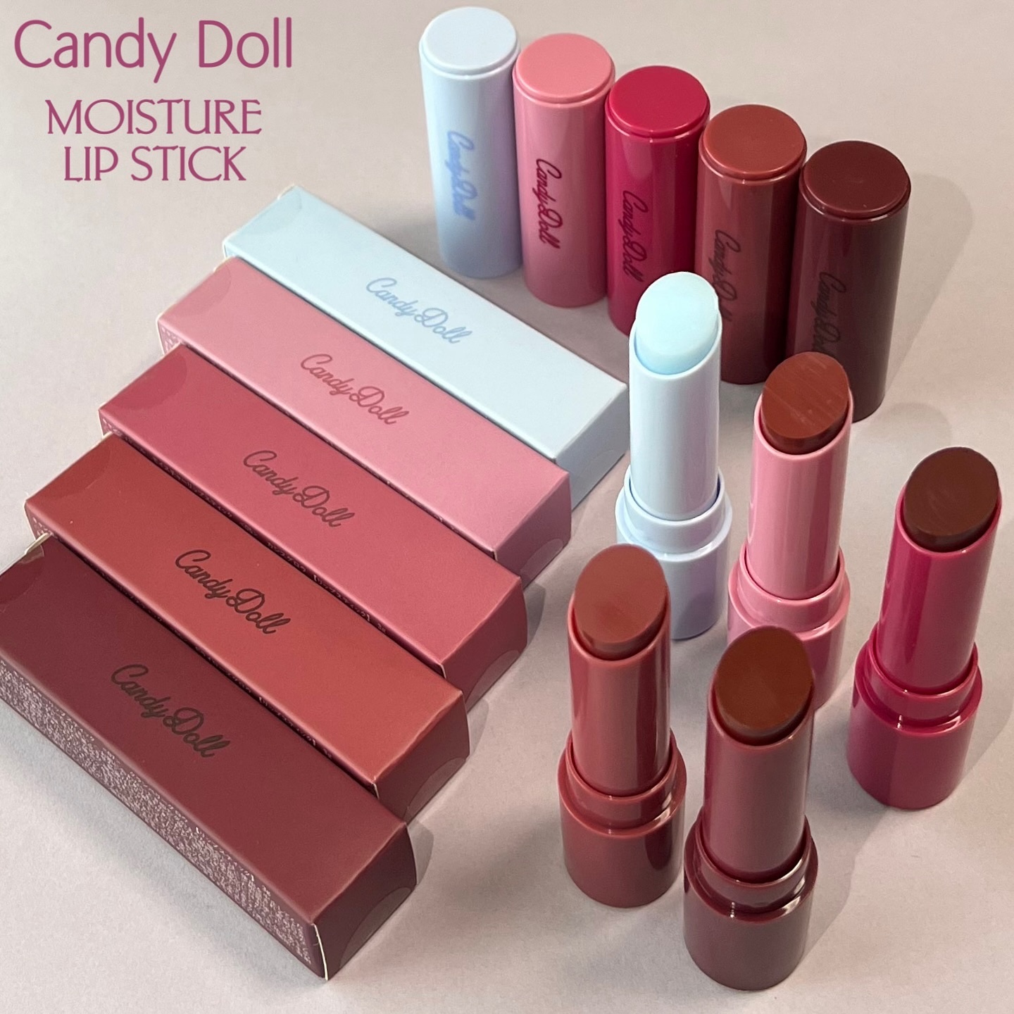 モイスチャーリップスティック/CandyDoll/口紅を使ったクチコミ（1枚目）