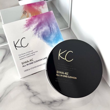 SIWA-KC オールインワンクッション/ハーブ健康本舗/クッションファンデーションを使ったクチコミ(1枚目)