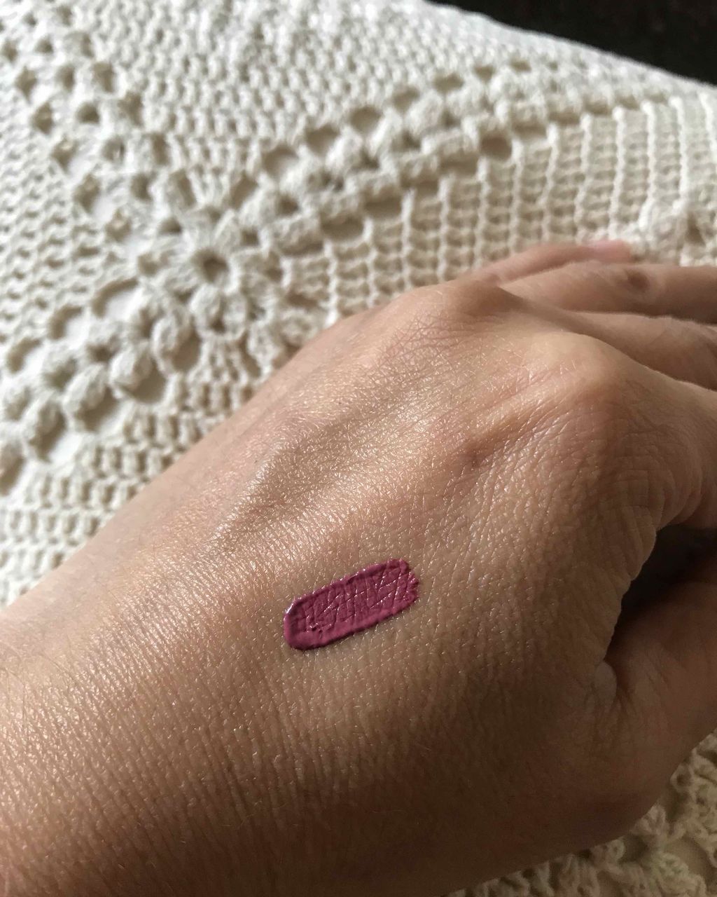 matte liquid lip color/L.A.COLORS/口紅を使ったクチコミ（2枚目）