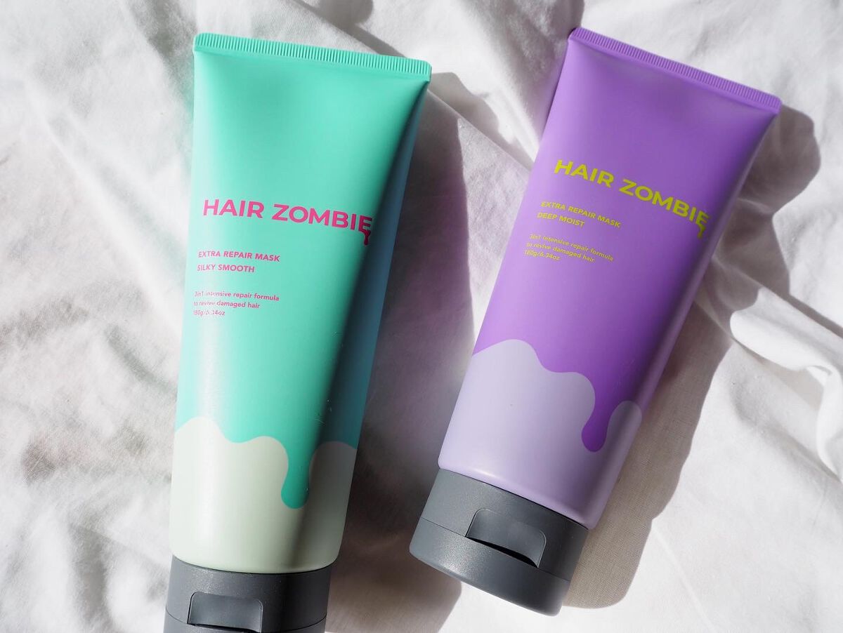 エクストラリペアマスク シルキースムース/ヘアゾンビ/ヘアマスク・ヘアパックを使ったクチコミ（3枚目）