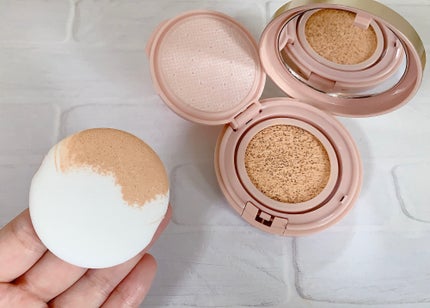 シースルー ヴェール コンパクト/PAUL & JOE BEAUTE/ファンデーションを使ったクチコミ(5枚目)