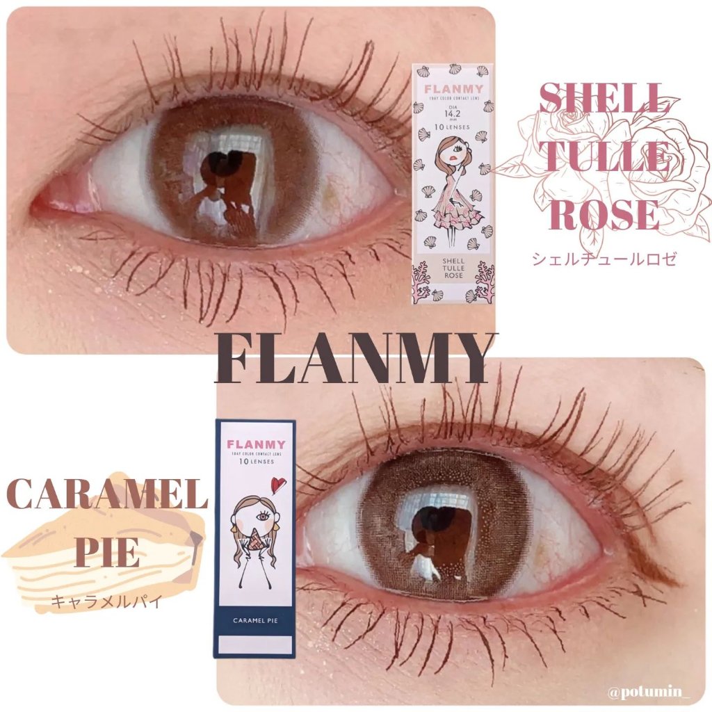 FLANMY 1day/FLANMY/ワンデー（１DAY）カラコンを使ったクチコミ（1枚目）
