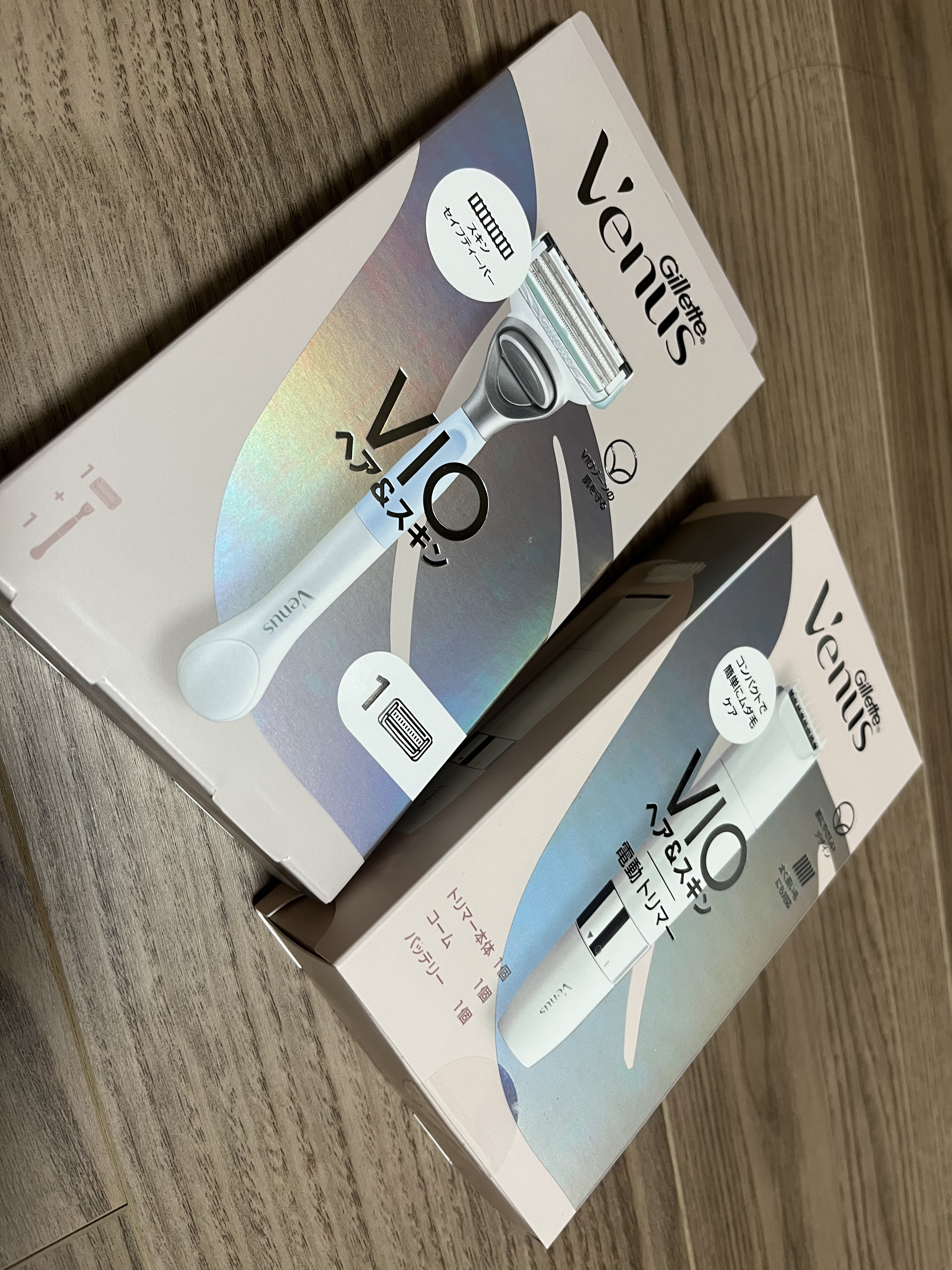 ヴィーナス VIO ヘア&スキン カミソリ/Gillette Venus/シェーバーを使ったクチコミ（1枚目）