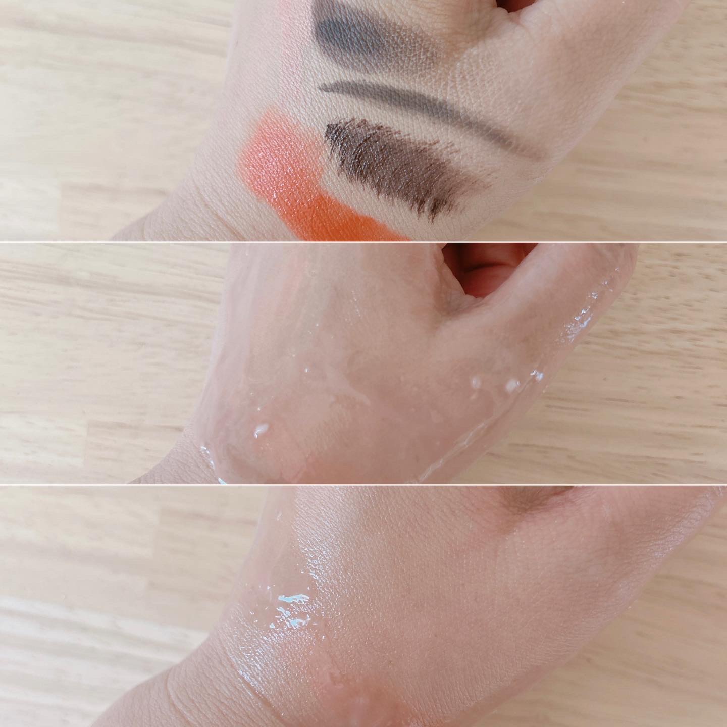 カラーフードシリーズホワイトホールサムクレンジングバーム/Tovegan/クレンジングバームを使ったクチコミ（3枚目）