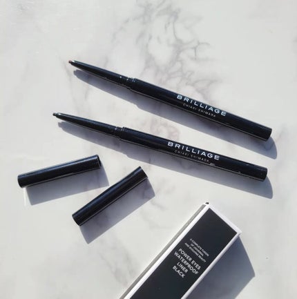 パワーアイズ ウォータープルーフライナー/ブリリアージュ/ペンシルアイライナーを使ったクチコミ(1枚目)