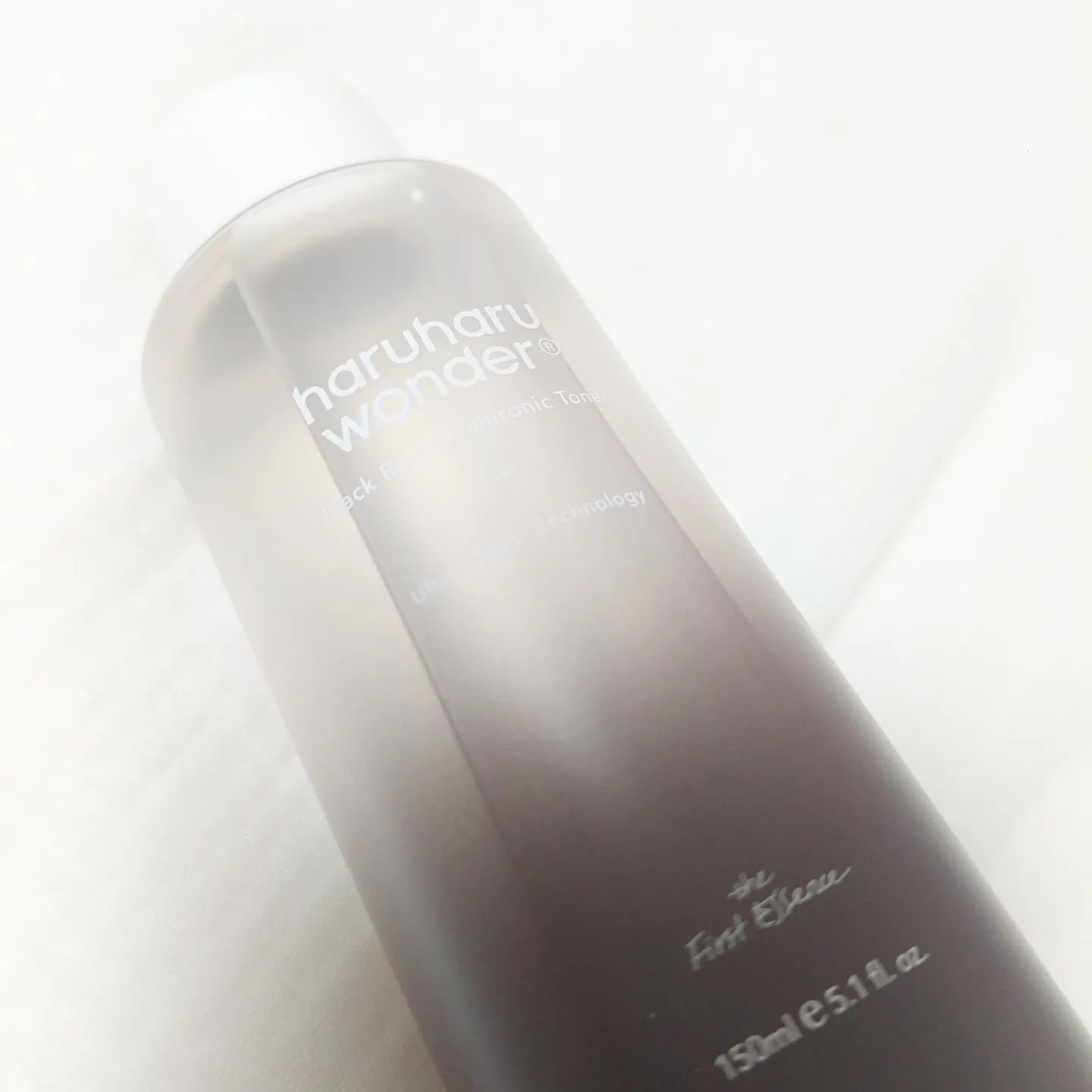 ブラックライス ヒアルロニックトナー/haruharu wonder/化粧水を使ったクチコミ（2枚目）