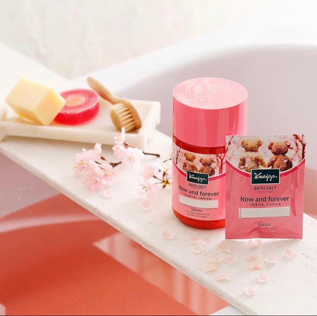 クナイプ バスソルト サクラの香り/クナイプ/無機塩系入浴剤を使ったクチコミ(1枚目)