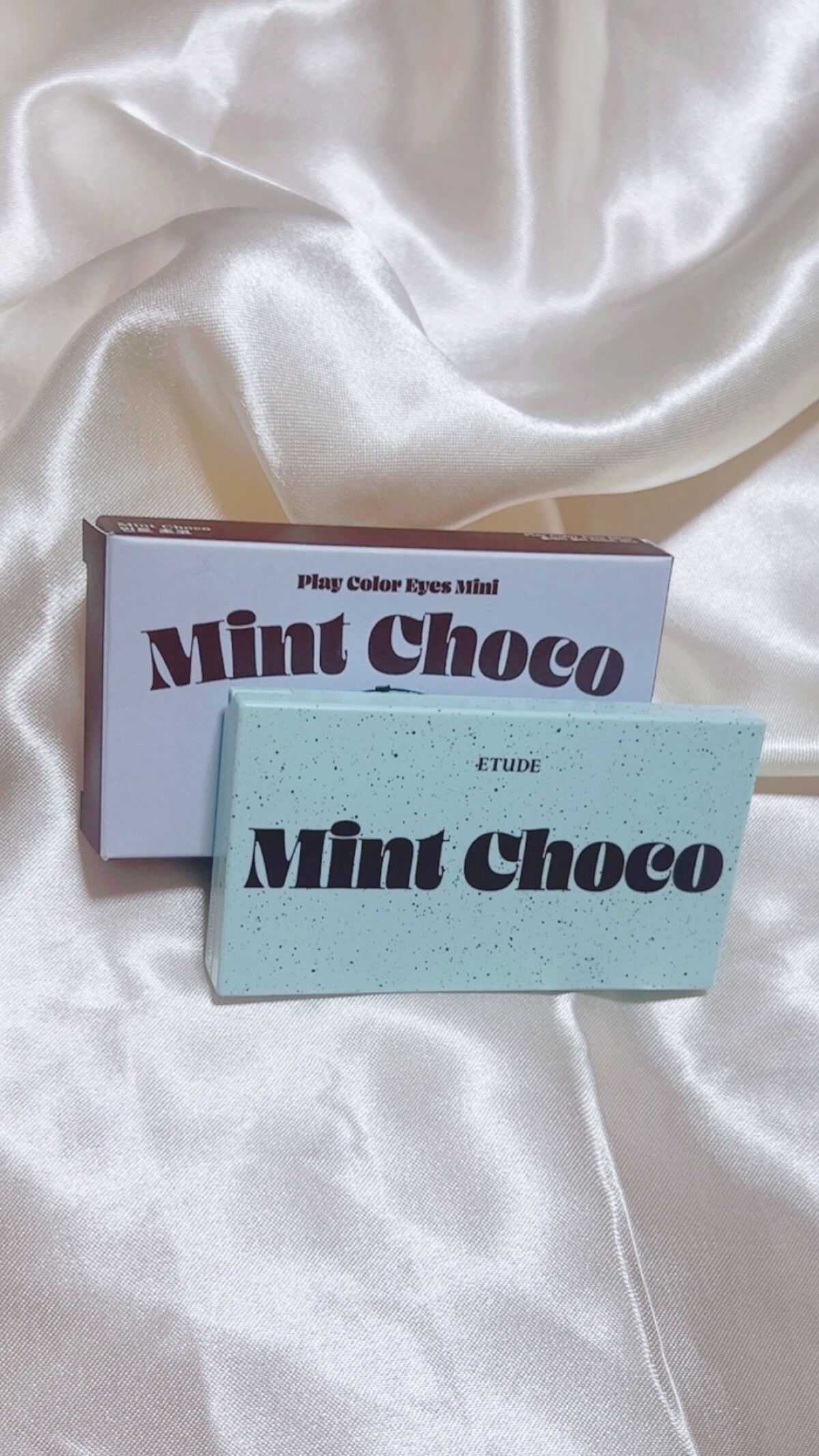 プレイカラーアイズミニ　チョコミント/ETUDE/アイシャドウパレットを使ったクチコミ（2枚目）