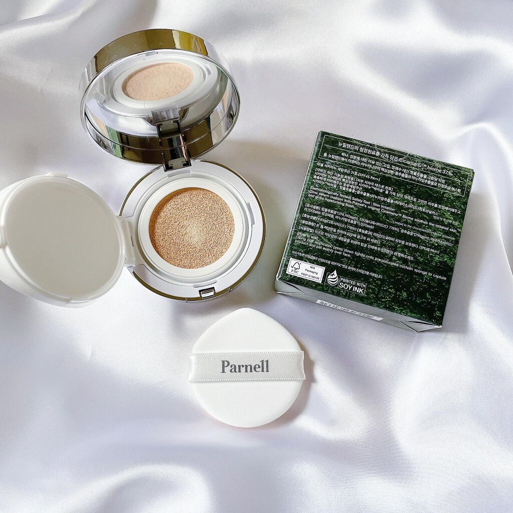 シカマヌ　セラム　クッションファンデ/parnell/クッションファンデーションを使ったクチコミ（2枚目）