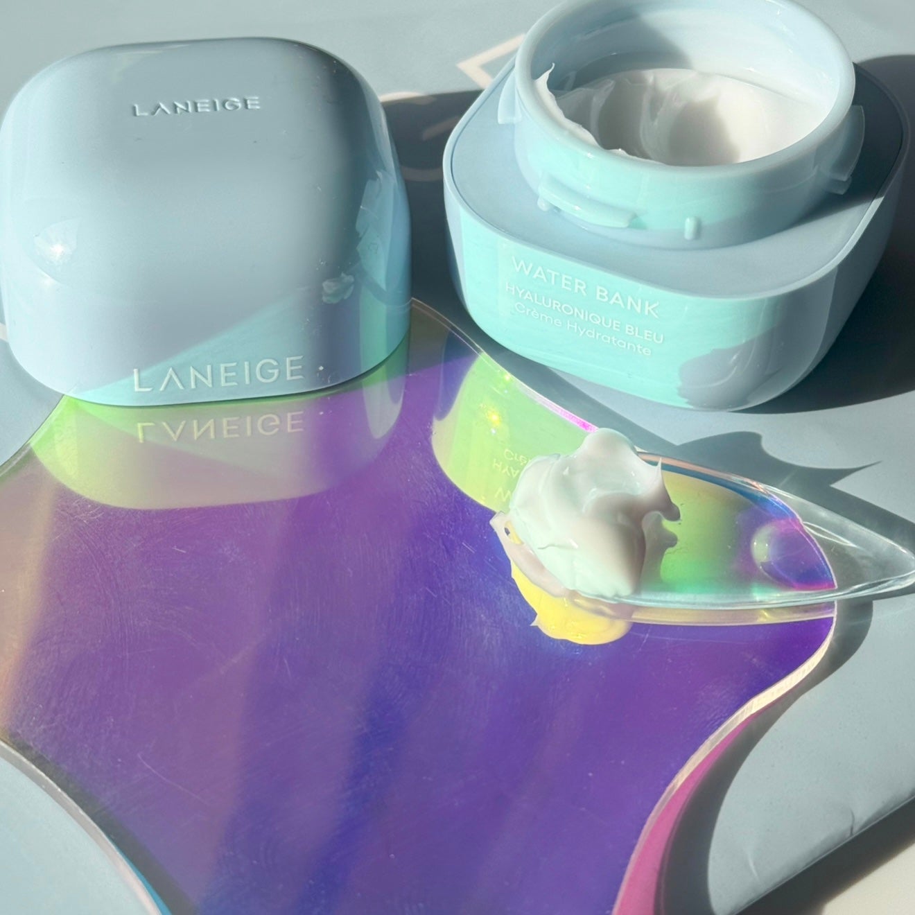 ウォーターバンク クリーム (乾燥肌用)/LANEIGE/フェイスクリームを使ったクチコミ(3枚目)