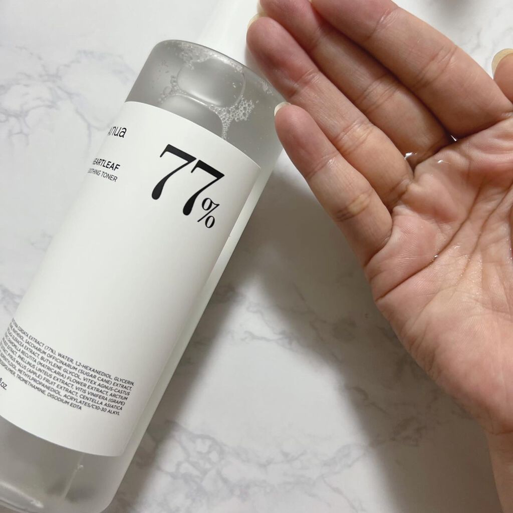 ドクダミ 77 スージングトナー/Anua/化粧水を使ったクチコミ（2枚目）