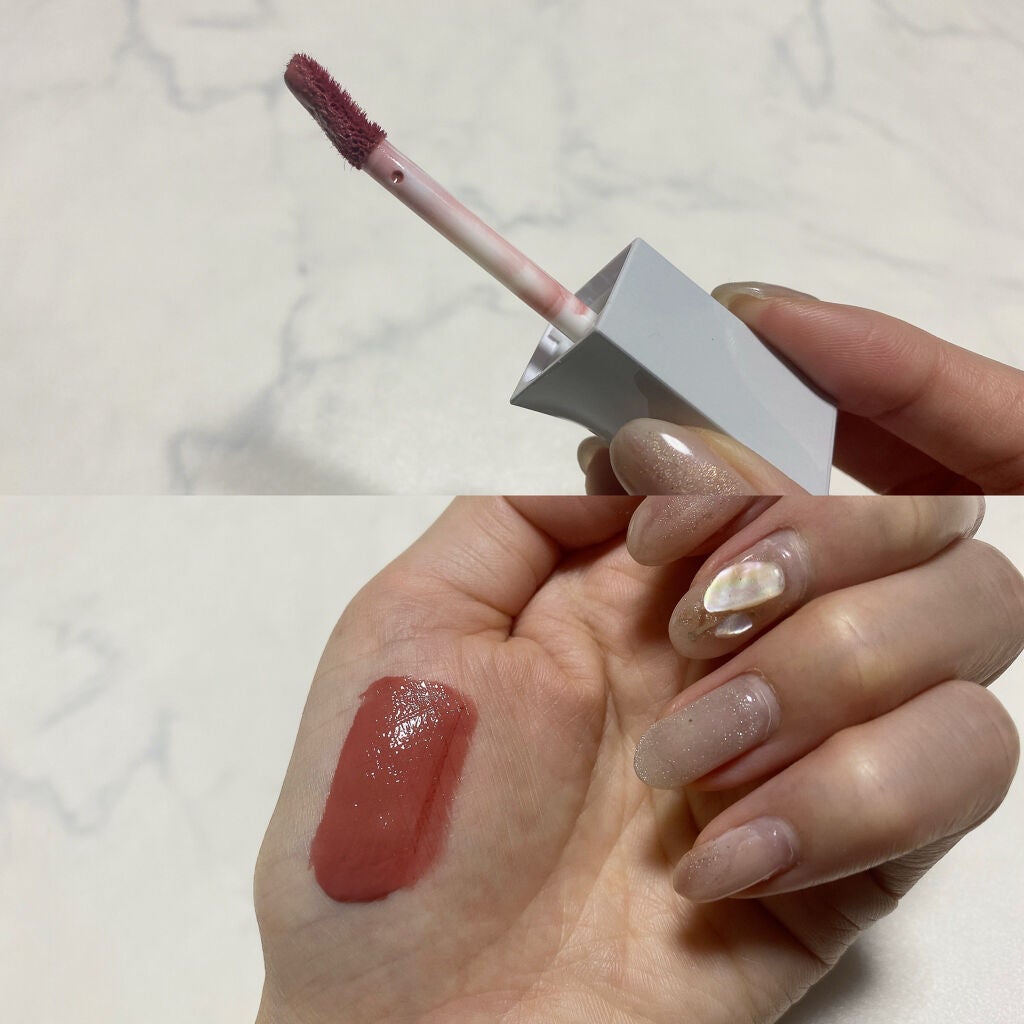 ムードインハンサーリキッドグロウ/hince/口紅を使ったクチコミ(2枚目)