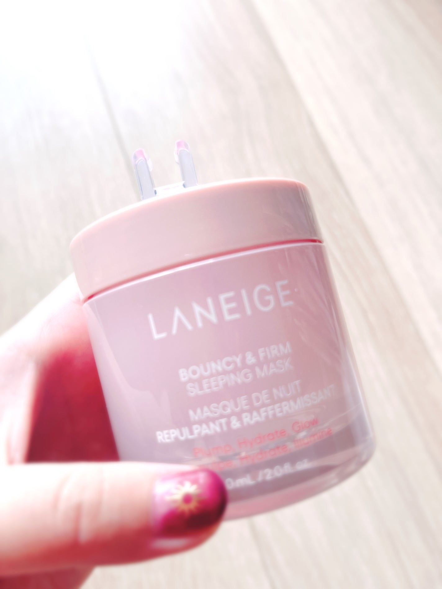 バウンシースリーピングマスク/LANEIGE/フェイスクリームを使ったクチコミ(1枚目)
