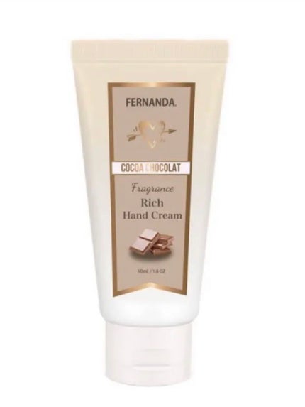 フレグランスハンドクリーム(ココアショコラ)/フェルナンダ/ハンドクリームを使ったクチコミ(2枚目)