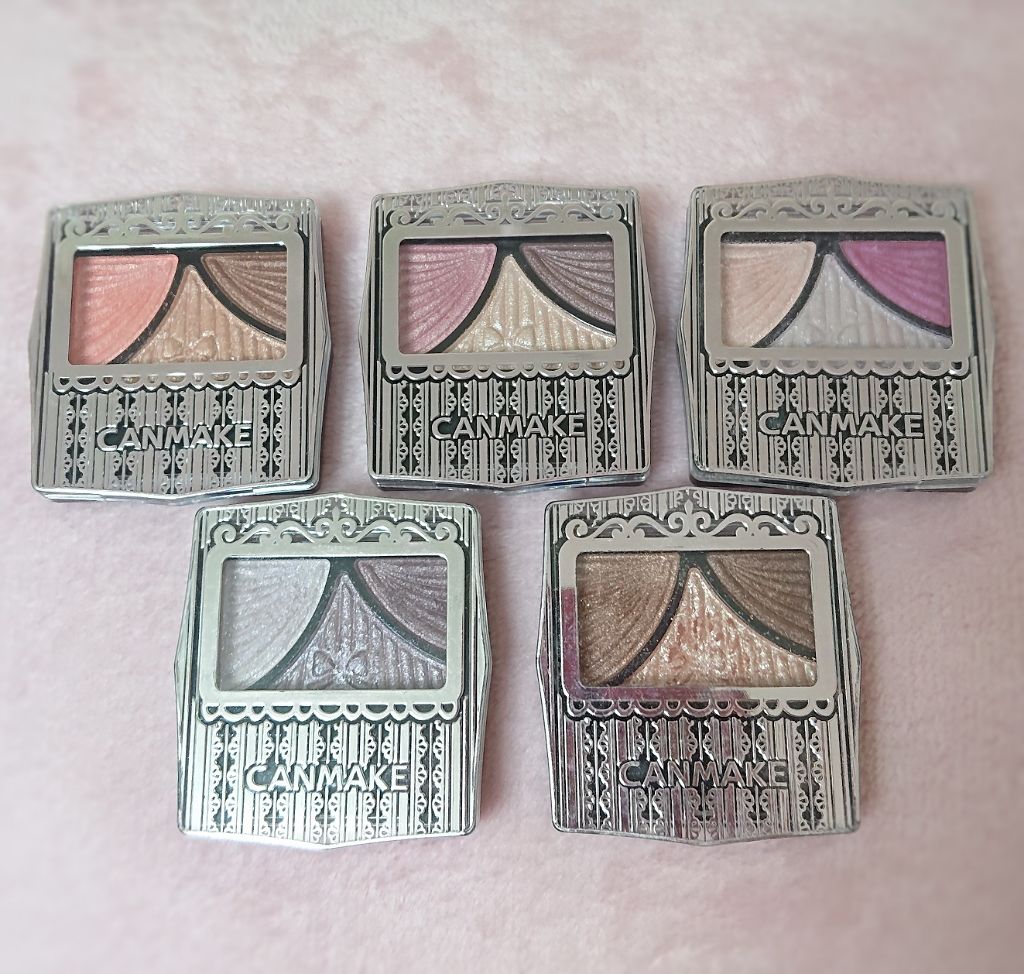 ジューシーピュアアイズ/キャンメイク/アイシャドウパレットを使ったクチコミ(1枚目)