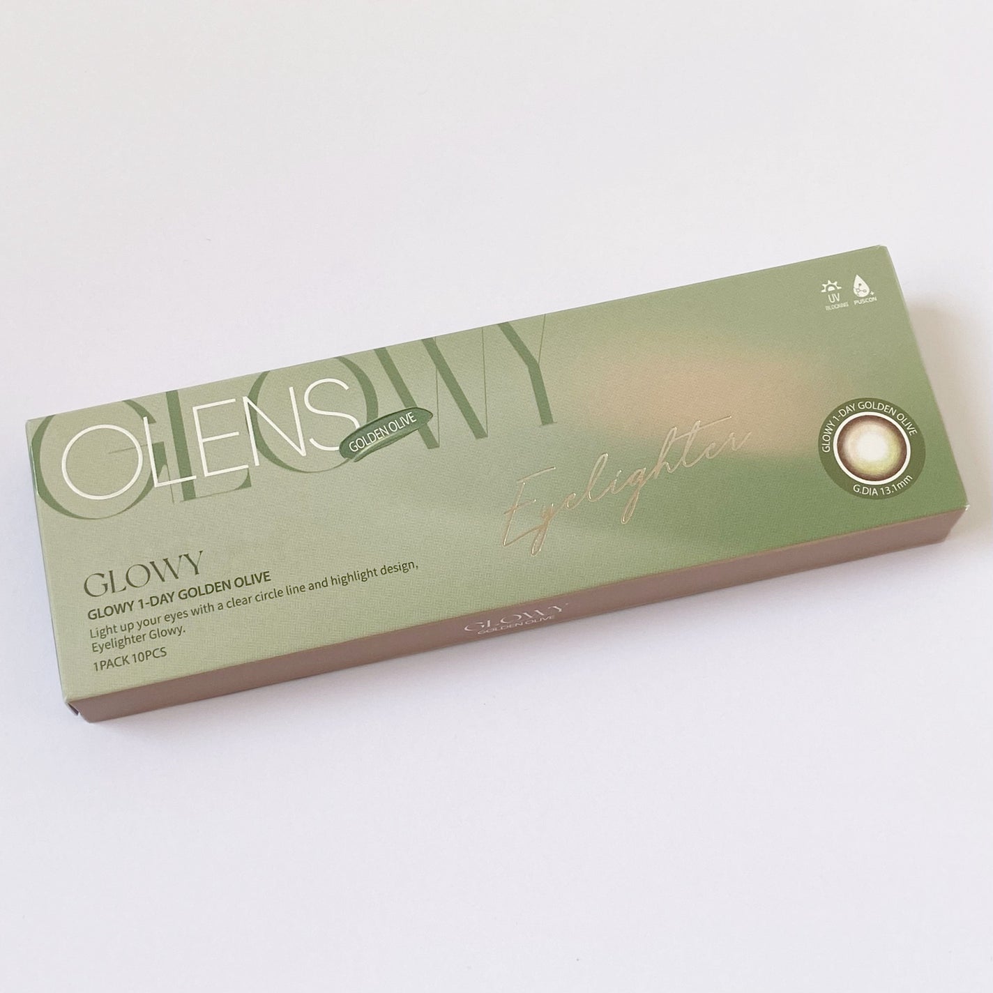 Glowy 1day/OLENS/ワンデー(1DAY)カラコンを使ったクチコミ(5枚目)