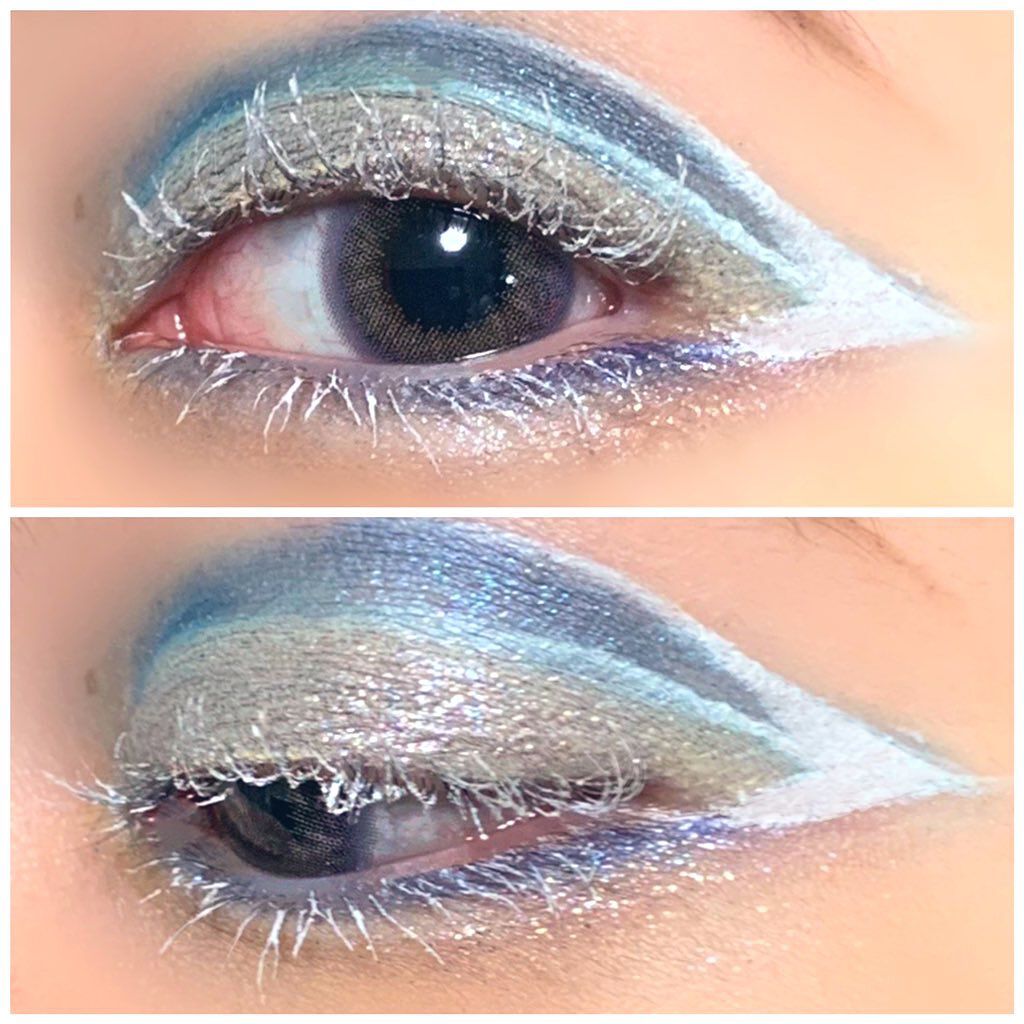 ドーリーコスメ カラーマスカラ/DollyCosme/マスカラを使ったクチコミ（2枚目）