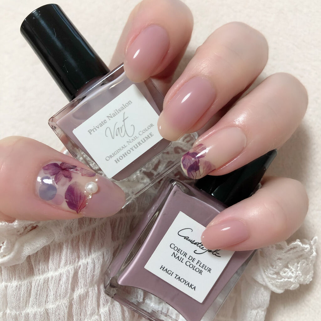 Coeur de Fleur Nail Color HAGI TAOYAKA 【はぎたおやか】/Causette.Joli/マニキュアを使ったクチコミ（1枚目）