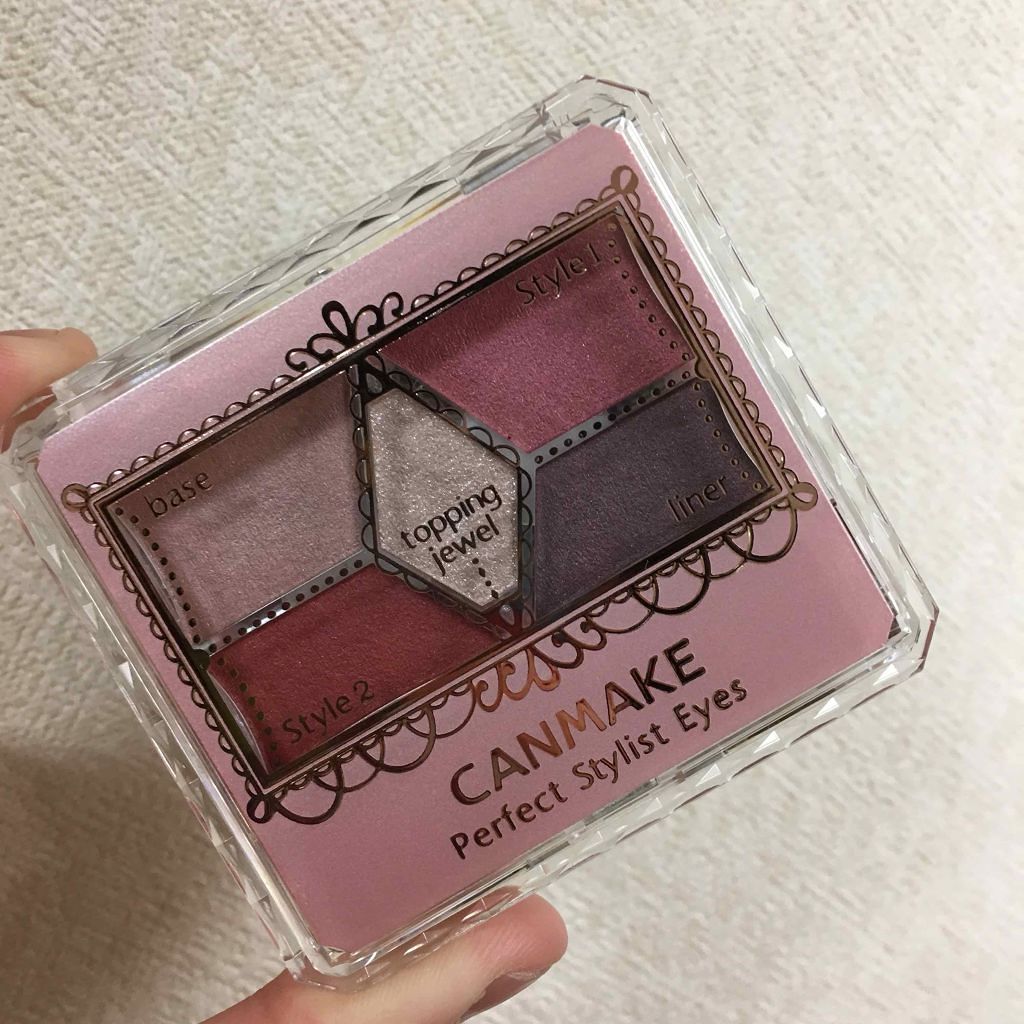 【旧品】パーフェクトスタイリストアイズ/キャンメイク/アイシャドウパレットを使ったクチコミ(1枚目)
