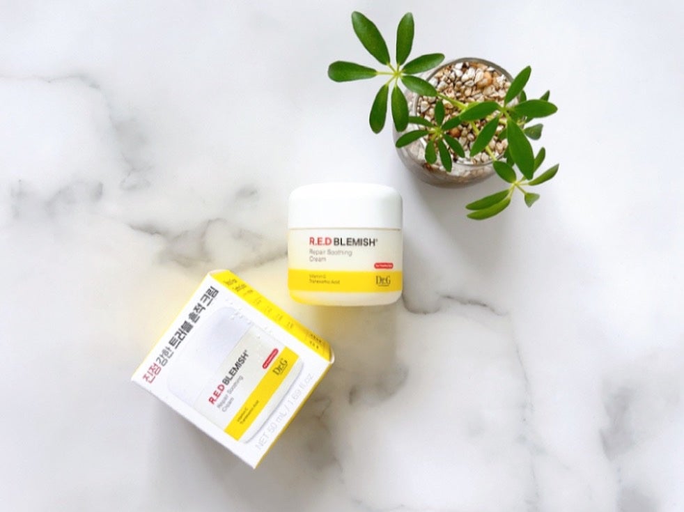 レッドブレミッシュ リペアスージングクリーム/Dr.G/フェイスクリームを使ったクチコミ(1枚目)